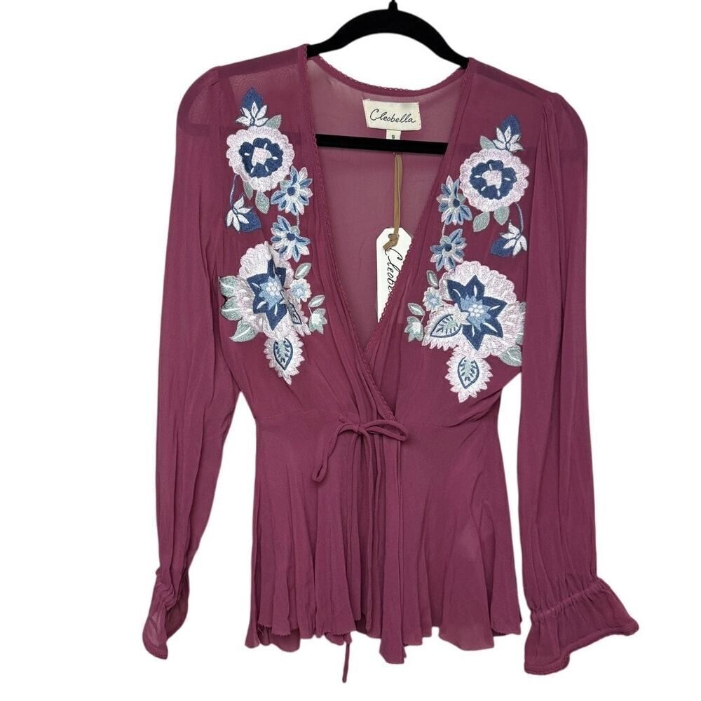 Cleobella Rose Wrap Blouse NWT Sz. S